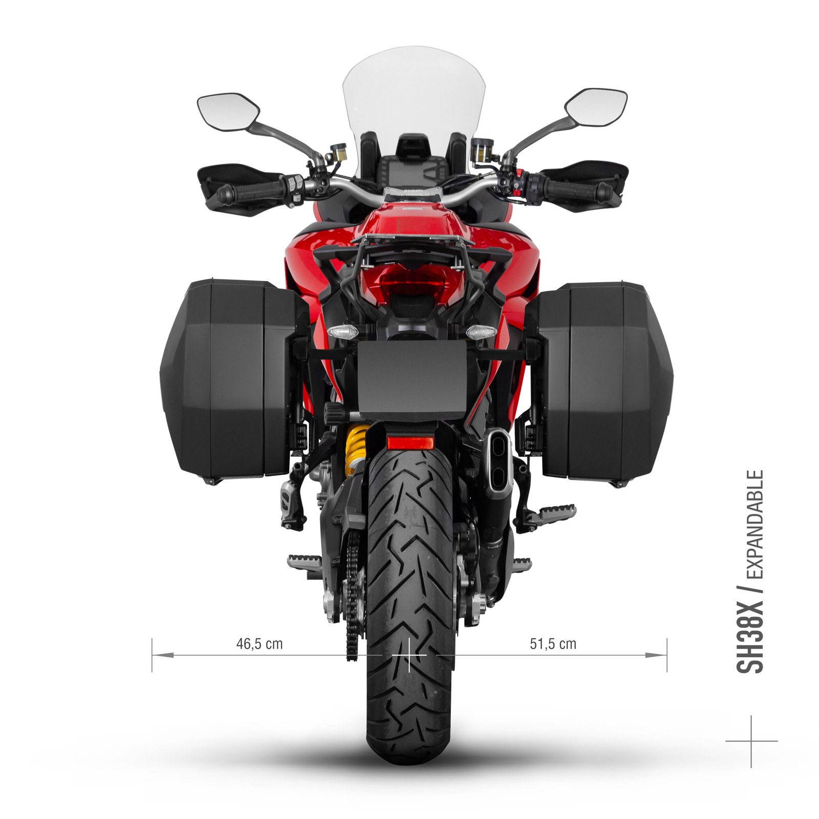 3P SYSTEM FIJACION LATERAL DUCATI MULTISTRADA 950/1260 - Imagen 2