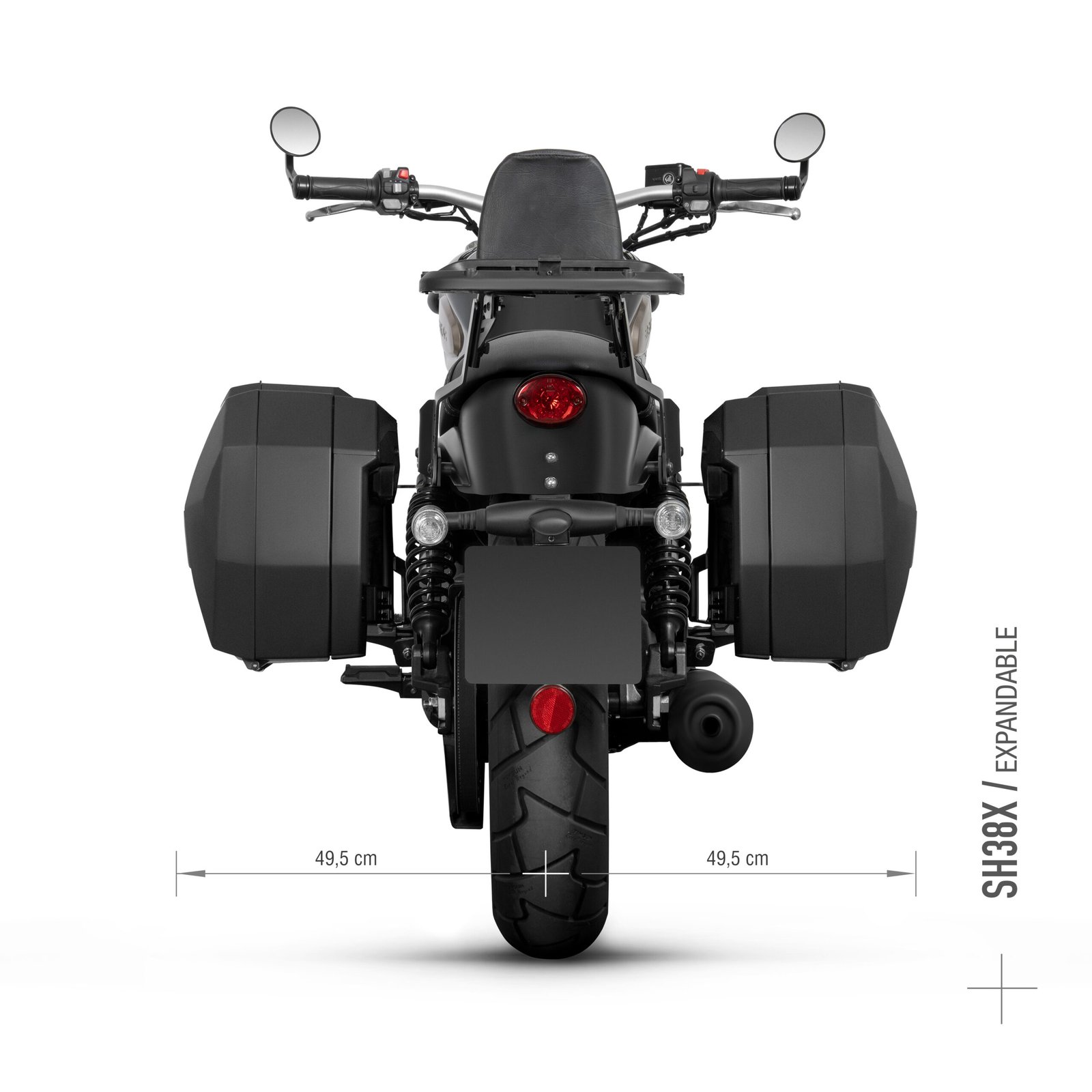 3P SYSTEM FIJACION LATERAL BENDA FOX 125 / FOX 300 - KEEWAY V-CRUISER 125 / V302C - Imagen 2