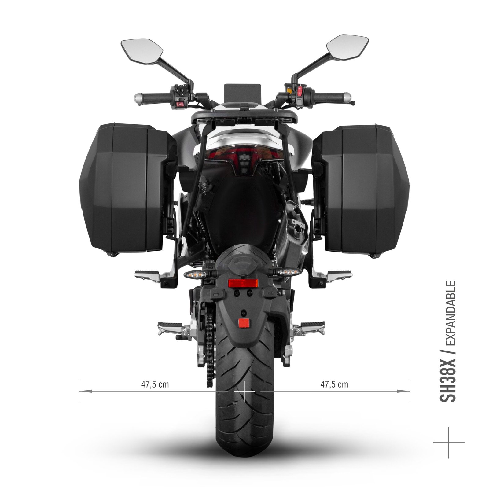 3P SYSTEM FIJACION LATERAL CF MOTO 800 NK/SPORT/ADVANCED - Imagen 2