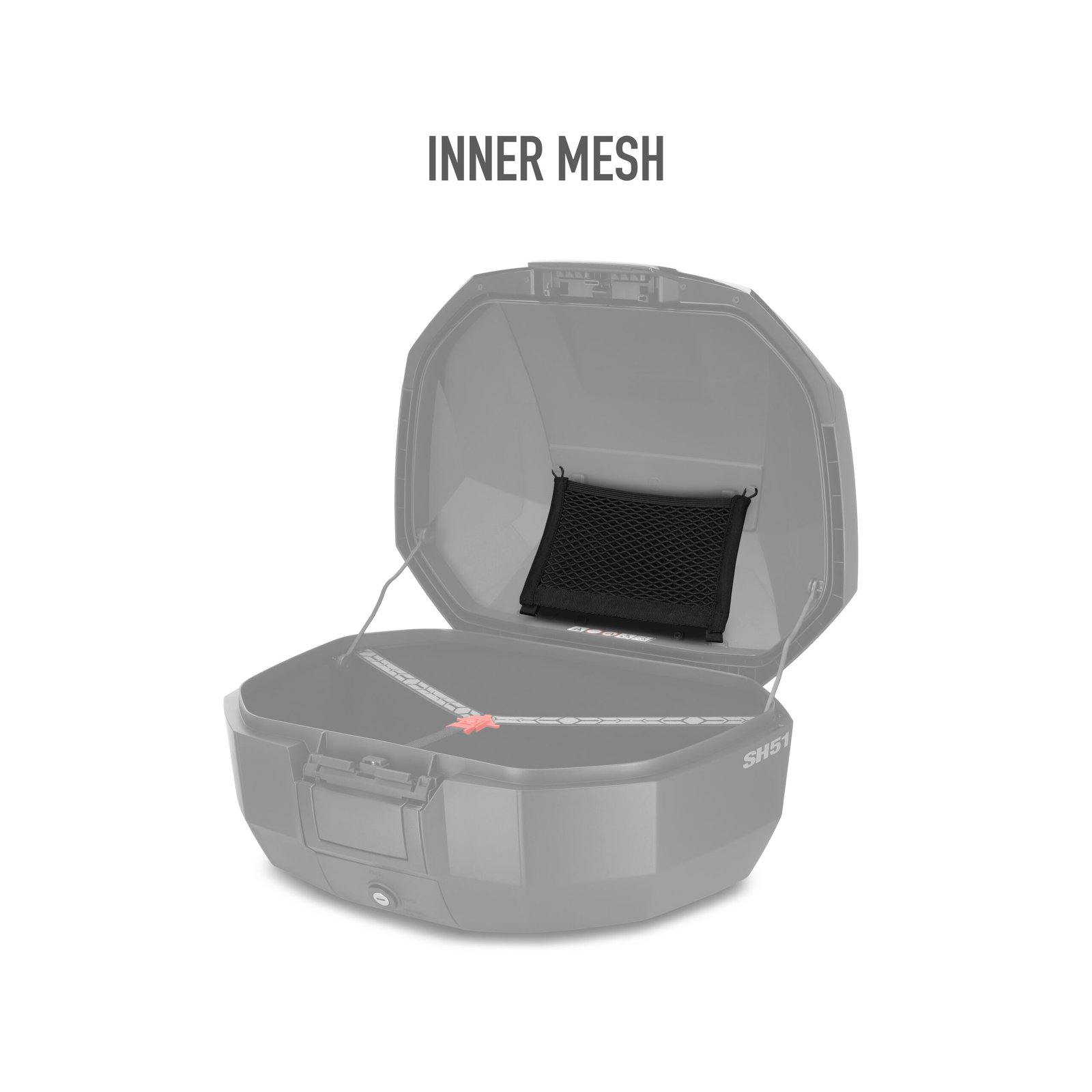 TOP CASE SH51 ALUMINIO - Imagen 4
